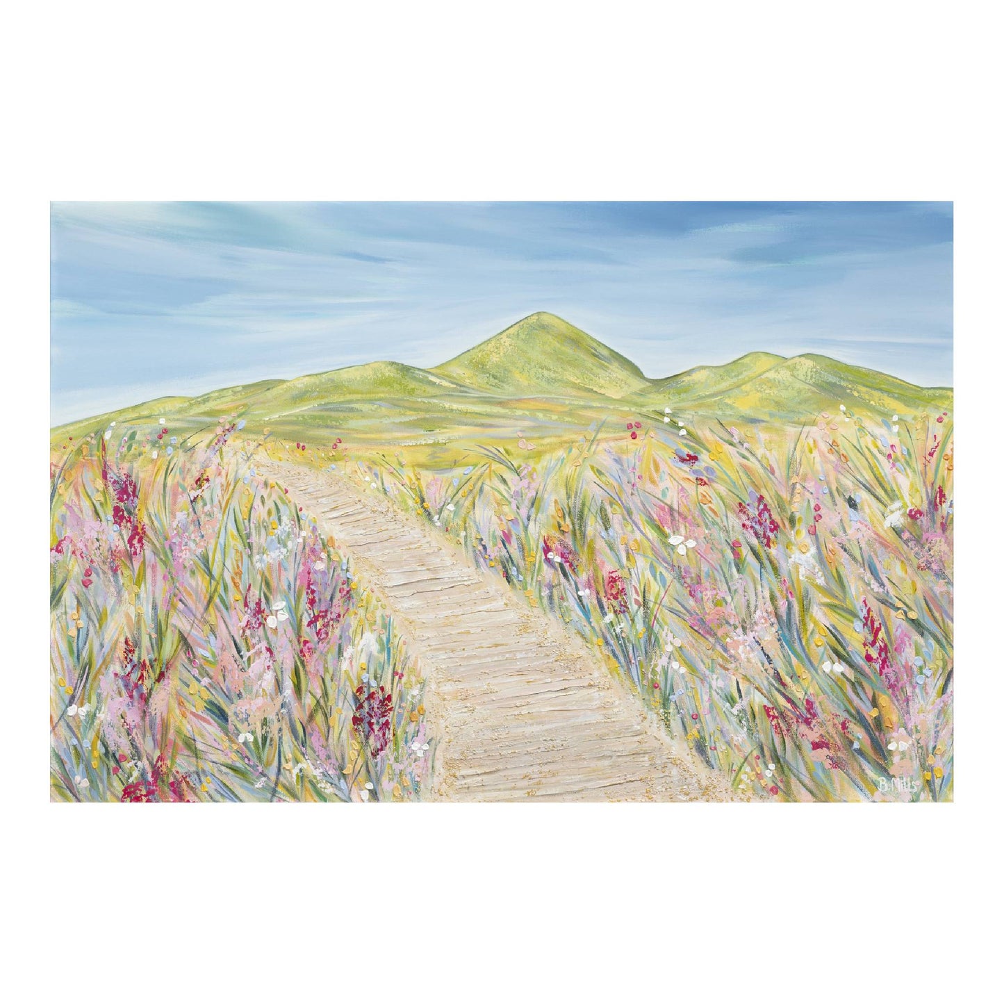 Boardwalk Bloom Print